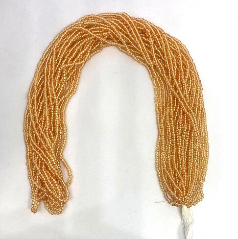 Czech 11/0 Glass Seed Beads, Silver Lined - 12 String Hanks, Multi Colors (Silver) in Kuwait