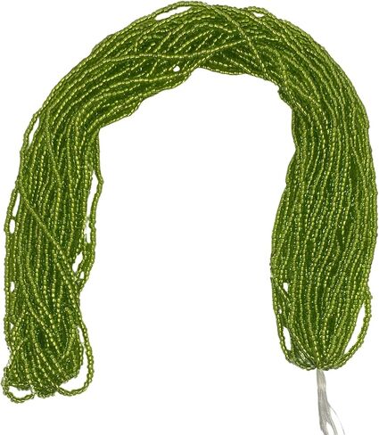 Czech 11/0 Glass Seed Beads, Silver Lined - 12 String Hanks, Multi Colors (Silver) in Kuwait