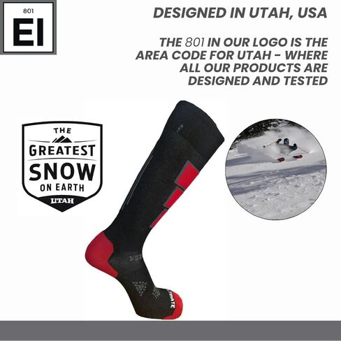 Ultimate Socks Mens Thermolite Ski Snowboard Warm Socks in Saudi Arabia