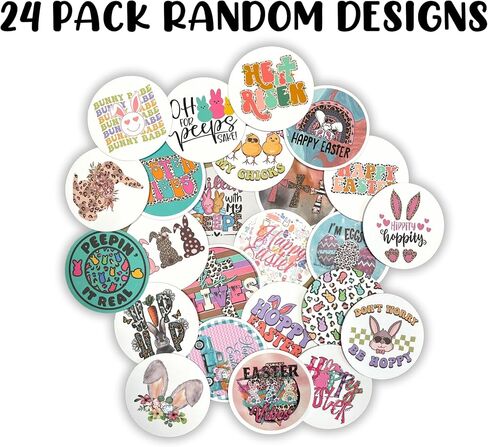 Cardstock Cardstock Cardstock Cut Out Dircles 3 "| 24 PK مختلط | أرنب Peeple هو تصاميم العطلات الصاعدة لدائرة قوالب السيليكون لقيامته يوم السيارة in Saudi Arabia