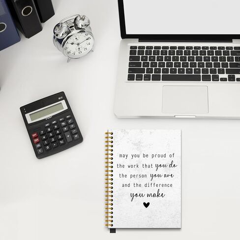 May You Be Proud of the Work You Do Notebook Journal, Inspirational Gifts for Women Coworkers, Retirement Goodbye Farewell Appreciation Gifts for Coworkers, Spiral Notebook,160 Pages in Saudi Arabia