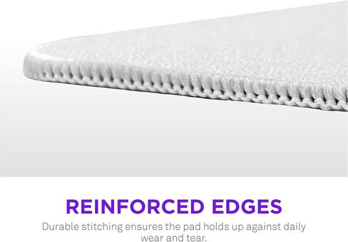 NZXT Zone - XXL Gaming Mouse Pad - Micro-Weave Cloth Surface - Balanced Speed and Control for All Playstyles - Spill-Resistant, Anti-Slip Base, Reinforced Edges - White in Saudi Arabia