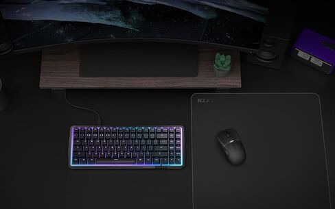NZXT Zone - XXL Gaming Mouse Pad - Micro-Weave Cloth Surface - Balanced Speed and Control for All Playstyles - Spill-Resistant, Anti-Slip Base, Reinforced Edges - White in Saudi Arabia
