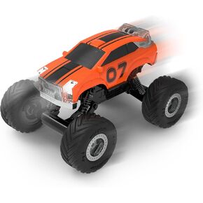 Driven by Battat – DRIVEN By Battat – Toy Monster Truck – Realistic Suspension – Lights and Sounds – Kids 3 Years + – Cyborg