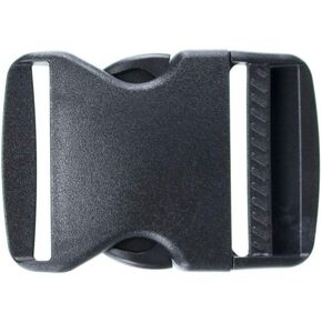 Side Release Buckle - 1 1/2 Inch - Black
