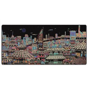 MPCO Masterpiece Series Shogun Large Size Gaming WFH Mousepad Full Desk (Shogun, AeroGlyde Fabric (Large (36" x 17"))