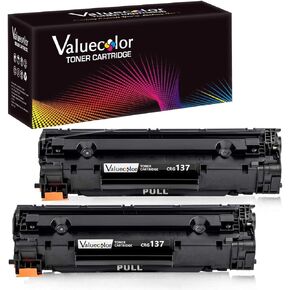 Valuecolor Compatible Toner Cartridge Replacement for Canon 137 crg137 Used in Canon ImageClass MF216N MF227DW MF229DW MF212W MF217W MF249dw MF244dw LBP151dw MF236n MF247dw (2 Black)
