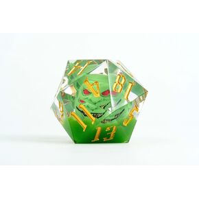 FanRoll 55mm Pathfinder Goblin Mammoth d20