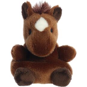 Aurora® Adorable Palm Pals™ Truffle Brown Horse™ Stuffed Animal - Pocket-Sized Play - Collectable Fun - Brown 5 Inches