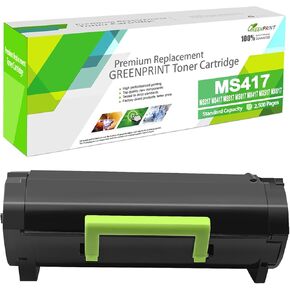 51B1000 Compatible Toner Cartridge MS317 MS417 MS517 MS617 MX417 MX517 Black 2500 Pages Standard Capacity for Lexmark Laser Printer MS317DN MS417DN MS517DN MS617DN MX317DN MX417DE MX517DE MX617DE