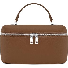 NIUEIMEE ZHOU Crossbody Bags for Women Top-Handle Vegan Leather Bag Designer Shoulder Handbag Trendy Purse