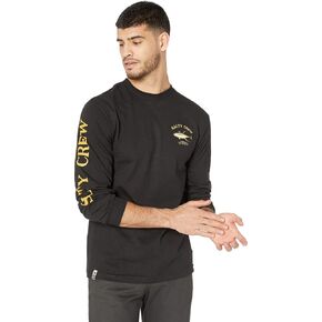 Salty Crew Ahi Mount LS Tee White L - Men's Fashion Casual Long Sleeve Shirts Cotton Shirts - Regular Fit - Lifestyle Beach Apparel