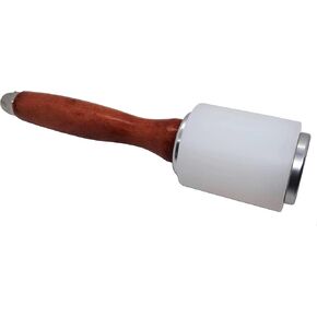 Leather Carving Hammer Mallet Wooden Handle Nylon Head for DIY Stamping Sew Leather Cowhide Maul, LH-GZ001