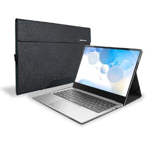 Honeymoon Case Cover for HP Spectre x360 13-AWxxx 13" / HP Spectre x360 13t Touch (Released in 2019) 13.3" 2 in 1 Series Laptop,PU Leather Folio Protective Hard Shell Case,S025-13-Black