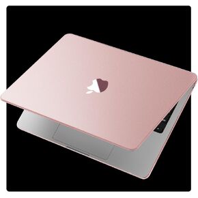 for MacBook Air 13.6 inch Case M3 M2 2024-2022 [Luxe Chroma, Dazzle Boldly] [Outshine Bare Beauty] Protective Hard Shell Cover for MacBook Air 13 inch Case Model A3113 A2681 - Rose Pink