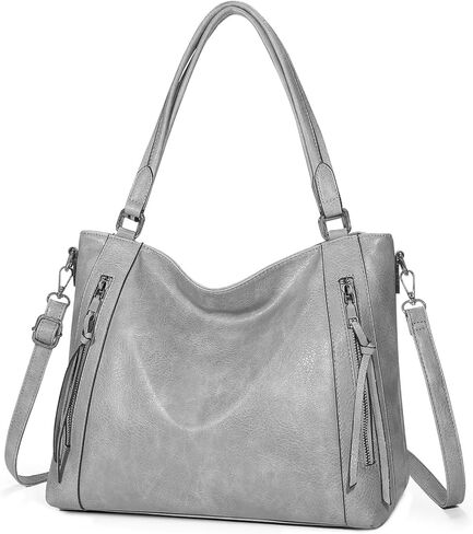 UBORSE حمل الحقائب النساء المحافظ وحقائب اليد مقبض علوي حقيبة كتف ناعمة السيدات مصمم حقيبة جلدية نباتية 2 قطعة مجموعة المحفظة in Kuwait