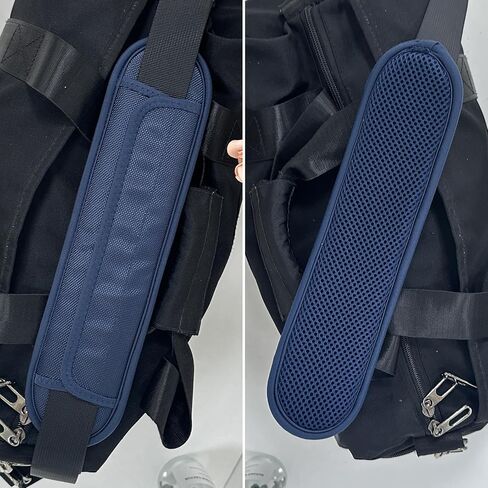 2 Pack Extra Thick Shoulder Strap Pad, Universal Replacement Shoulder Pad, for Shoulder Bags, Detachable Shoulder Strap Pad Pads Help Relieve Shoulder Pain(Sandwich Mesh-Red) in Kuwait