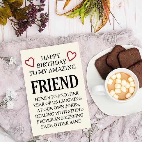 Funny Birthday Cards For Women Men, Rude Birthday Card Gift for Nan Grandad Mom Dad, 50th 60th 70th 80th Birthday Card for Him Her, Happy Birthday Card Dad Mom in Saudi Arabia
