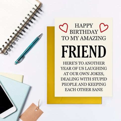 Funny Birthday Cards For Women Men, Rude Birthday Card Gift for Nan Grandad Mom Dad, 50th 60th 70th 80th Birthday Card for Him Her, Happy Birthday Card Dad Mom in Saudi Arabia