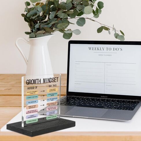 Mental Health Gift for Mom, Mother, Affirmations Gift for Mom, Mother, Mom Daily Reminders for Desk, Positive Desk Decor Gift for Mom, Mother,HTT126 in Kuwait