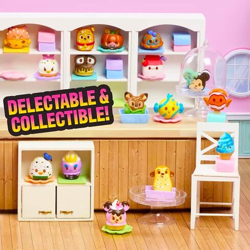 Disney Mini Munchlings Mystery Figure Set - Bundle with 3 Series 1 Mini Munchlings Blind Bag Toys Plus Stickers, and More | Disney Mystery Mini Figurine for Kids in Saudi Arabia