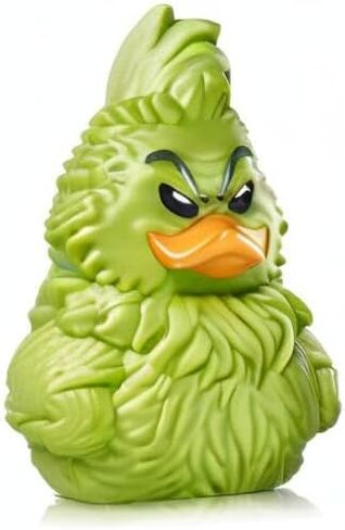 TUBBZ First Edition: The Grinch - Santa Outfit Grinch Cosplaying Rubber Duck Vinyl Figure in Saudi Arabia