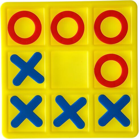 Tic Tac Toe Bolt Game,Tic Tac Toe Family Game, Classic Board Game, Classical Family Board Game,Children's Tic Tac Toe Game, Board 5 X 5 in in Saudi Arabia