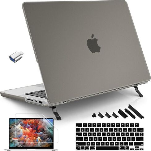 Tuiklol for M4 MacBook Pro 16 inch Case 2024 2023 2022 2021 الإصدار A3404 A3186 M3 A2991 M2 A2780 M1 A2485 Pro/Max Chip ، غطاء قشرة صلبة واقية مع غطاء مفاتيح ، واضحة ، واضحة in Kuwait