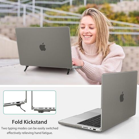 Tuiklol for M4 MacBook Pro 16 inch Case 2024 2023 2022 2021 الإصدار A3404 A3186 M3 A2991 M2 A2780 M1 A2485 Pro/Max Chip ، غطاء قشرة صلبة واقية مع غطاء مفاتيح ، واضحة ، واضحة in Kuwait
