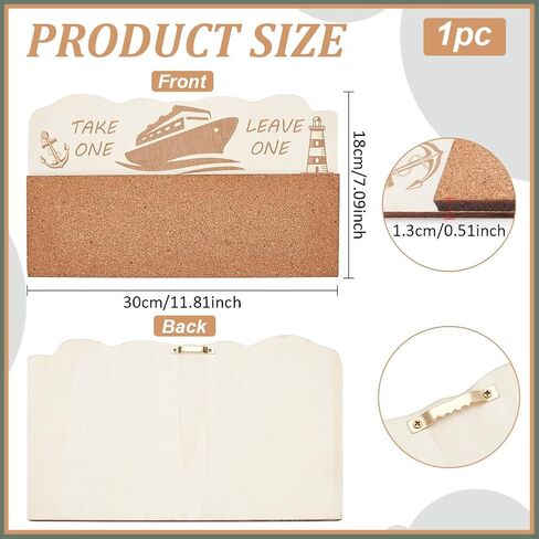BENECREAT Cork Brooch Board, Wall Cork Tray Nautical Compass Pin Board for Brooch Pin Storage, Jewelry Display, Office Home and School Decor, 11.8x11.8 Inch, 0.5 Inch Thick in Saudi Arabia