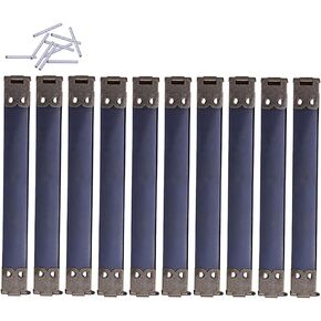 10 Pcs Metal Internal Flex Frame Kiss Clasp for DIY Handmade Craft Handbag Coin Bag Purse Making (12 CM)