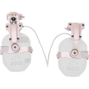 TIgrett Outdoors ARC Rail Adapter for Tactical Helmets - Compatible with Walker's Razor and Razor Digital Earmuffs Upgraded Attachment on Earmuffs Color- Flat Dark Earth