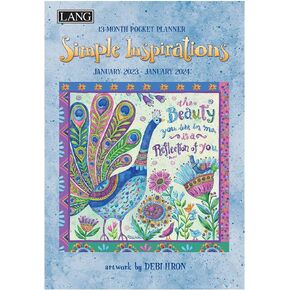 Lang Simple Inspirations ™ 2025 Pocket Monthly Planner (25991003185)