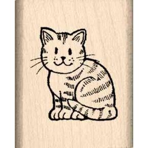 Stamps by Impression Kitty Rubber Stamp
