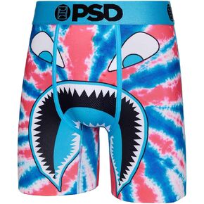 PSD Men's Miami Dye 2Pk Boxer Briefs, Multi, M
