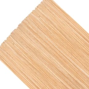 TOAOB 100pcs Pipe Cleaners Crafts Supplies Golden Yellow Pipe Cleaners Chenille Stems 6mm x 12 Inch Fuzzy Pipe Cleaners for DIY Art Crafts Decorations