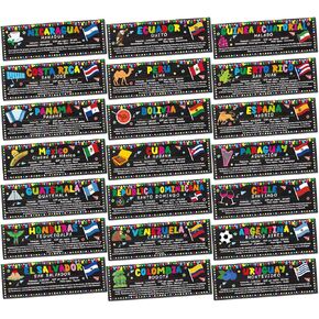 gisgfim 21 Pcs Spanish Language Country Posters Flags Spanish Classroom Decoration Spanish Speaking Countries Poster Spanish Learning Poster Students and Teacher Latin American Country Classroom Decor