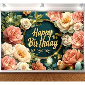 Sage Green Birthday Decorations for Women 7x5ft Sage Green Birthday Backdrop Sage Green Happy Birthday Banner Green Birthday Backdrop Sage Green Birthday Decorations For Girls Sage Green Backdrop