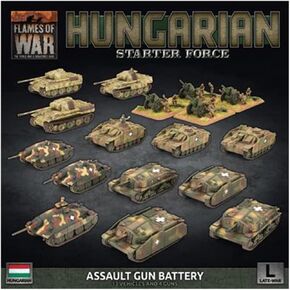 Flames of War: Hungarian Starter Force: Assault Gun Battery (Late-War)
