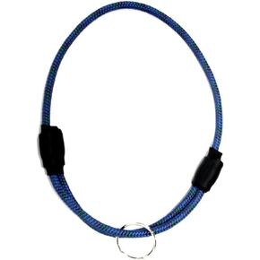 National Leash Large Dog ID ONLY Collar- The Original Snickers Collar- Ocean Blue