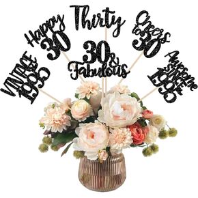 12 حزمة هابي 80 عيد ميلاد العصي المركزية ، زينة حفلة عيد ميلاد 80 ، رهيبة منذ عام 1945 80 أقطار الطاولة الرائعة للهتافات لعيد ميلاد الذكرى السنوية البالغة من العمر 80 عامًا.