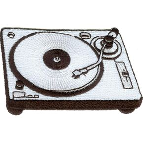 C&D Visionary Application Turntable Patch, Black