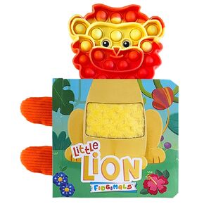 Fidgimals Little Lion Animal Baby Book | Educational Children's Books, Sensory Board Book with Pop It Fidget Toys, Perfect Sensory Toys for Toddlers ... Books I Your Sensory Fidget Jungle Friend