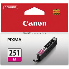 Canon CLI-251 Magenta Compatible to iP7220,iP8720,iX6820,MG5420,MG5520/MG6420,MG5620/MG6620,MG6320,MG7120,MG7520,MX922/MX722 Printers