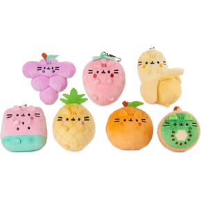 GUND Pusheen Fruit Surprise Plush Series #21 Mystery Unboxing, Multicolor, 3" (UNbox 1 of 8 Mystery Styles)