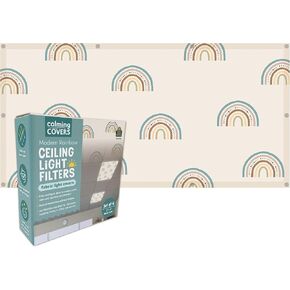 Teacher Created Resources Modern Rainbow Calming Covers Ceiling Light Filters (TCR20142)