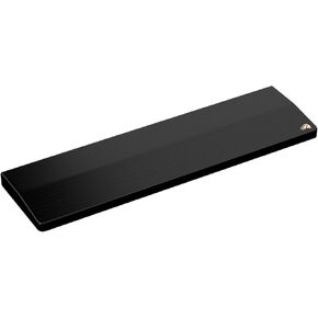 Glorious Gaming Wooden Keyboard Wrist Rest (TKL) - White Ash Wood, Medium-Coarse Grain, Smooth Surface, Sweat & Oil Resistant, Easy Clean, Anti-Slip Rubber Base, 360 x 100 x 19mm - Onyx