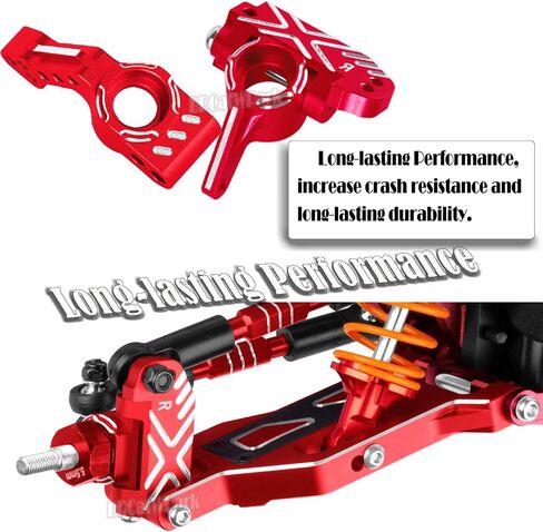 RC Upgrades Part for 1/10 Rustler 2WD/Rustler 2WD VXL,Stampede 2WD/Stampede 2WD VXL,Aluminum Suspension Arms & Caster Block,Steering Blocks,Rear Stub Axle Carriers w/Bearings,Colour in Saudi Arabia