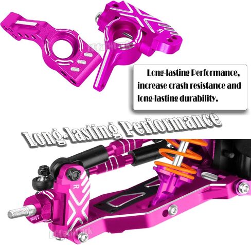 RC Upgrades Part for 1/10 Rustler 2WD/Rustler 2WD VXL,Stampede 2WD/Stampede 2WD VXL,Aluminum Suspension Arms & Caster Block,Steering Blocks,Rear Stub Axle Carriers w/Bearings,Colour in Saudi Arabia
