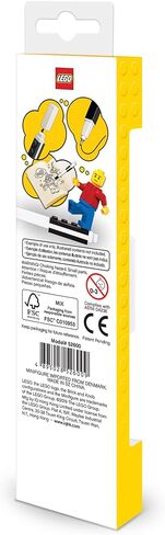 IQ Lego Stationery Pen Pal - Lego Blue Gel Pen و Minifgure الكلاسيكية (قد تختلف ألوان Minifigure) in Kuwait